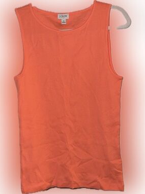 J. Crew Factory Coral Orange Tank Top